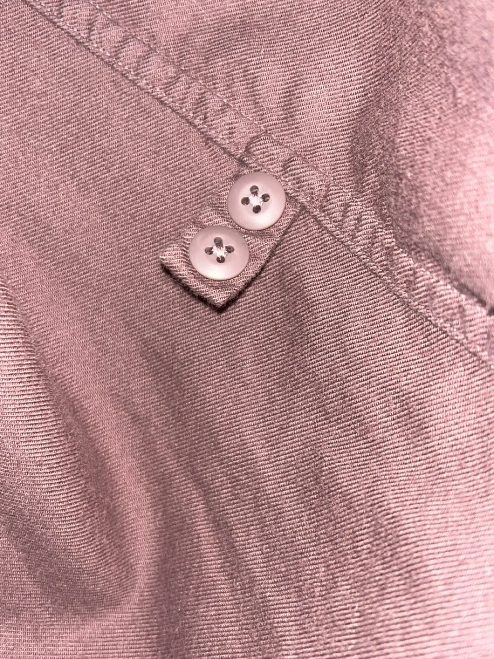 Lululemon Full Day Ahead Shirt Sz 6 Mauve Dusty Rose